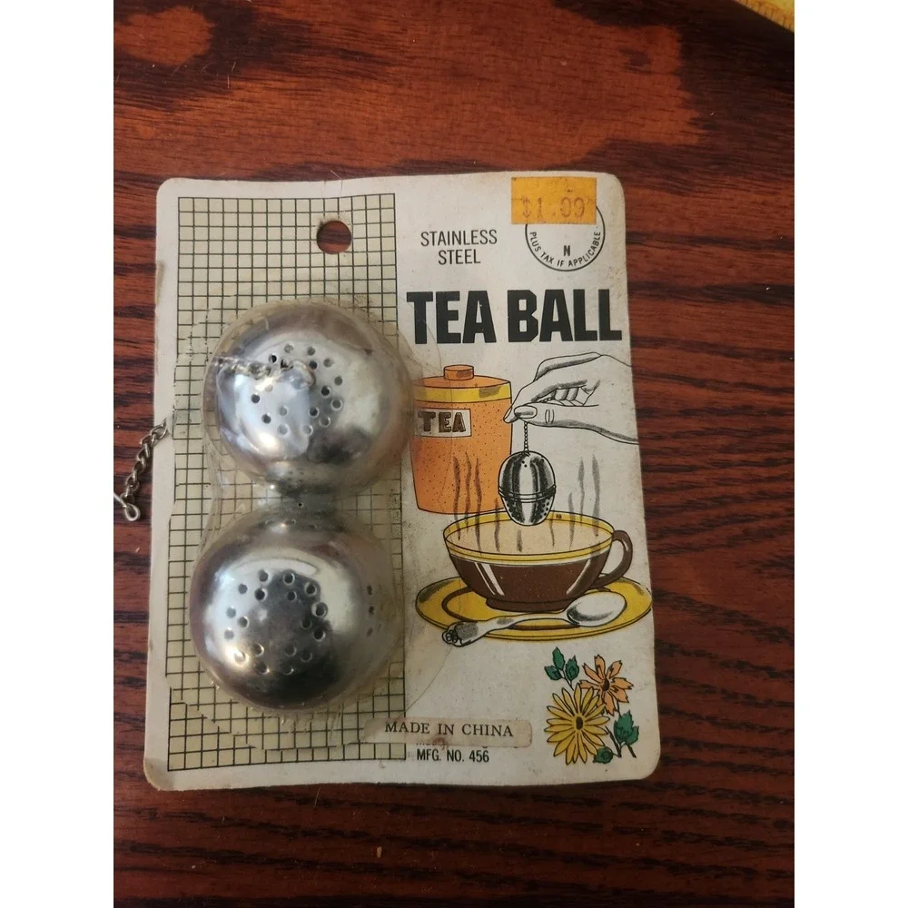 Vintage Travco Stainless‎ Steel Tea Balls NOS